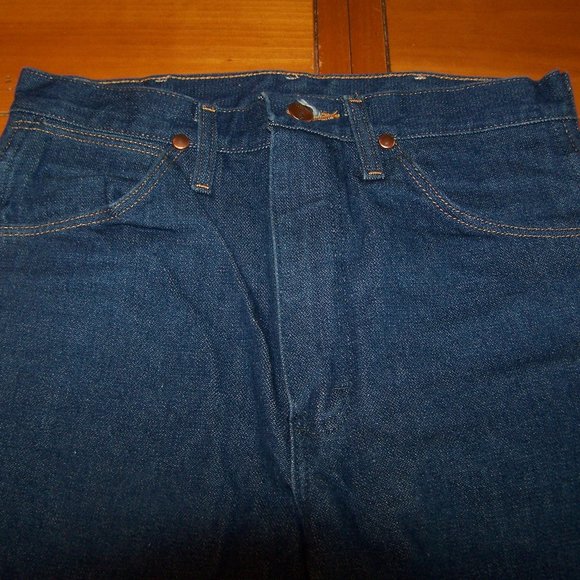 WRANGLER 936DEN 29 x 38" LONG BLUE JEANS S3447 - Picture 4 of 9